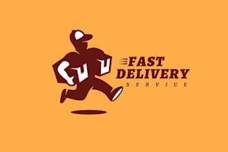 make different delivery service logo for your company