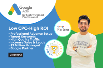 setup professional google ads ppc campaign for more leads
