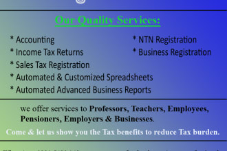 file your income tax returns and business  registration at fbr or secp