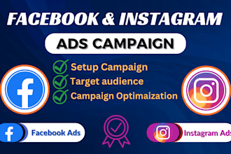 create facebook ads campaign,instagram ads with shopify ads