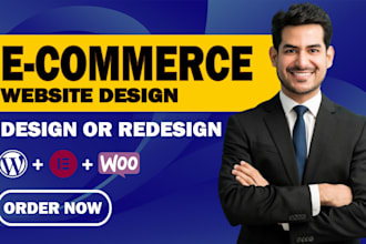 create a business, ecommerce store website using wordpress woocommerce