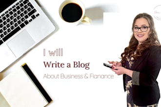 write a 500 word business or finance blog