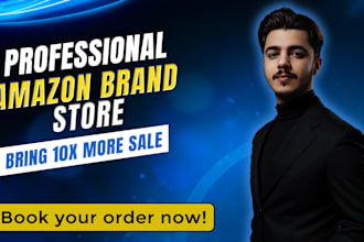 design a professional amazon storefront and brand store for your fba business