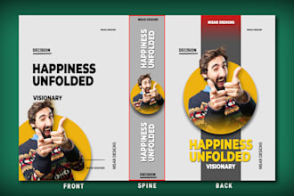 design book cover for kindle, paperback, and ebooks