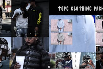 make you a fivem unbranded clothing pack