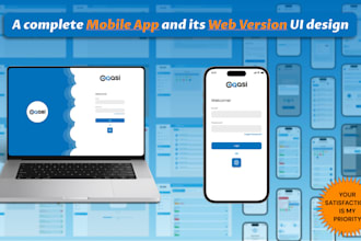 do mobile app UI UX design and web UI UX design