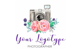 do good looking creative photography logo with free source file