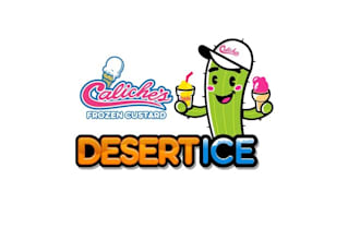 design outstanding frozen custard logo with express delivery