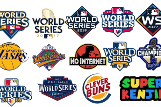 design custom nba, world series, mlb, all star and parody logo for your brand
