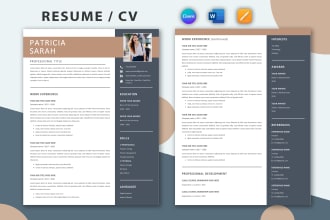 design resume, CV in google docs, mac pages, ms word