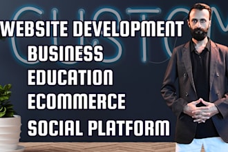 do website creation,  website upgrade, with custom functionality in wordpress
