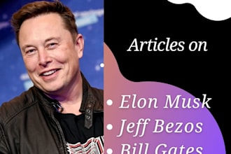 write article on elon musk, trump, and tesla