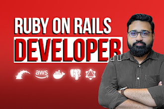 develop full stack ruby on rails application