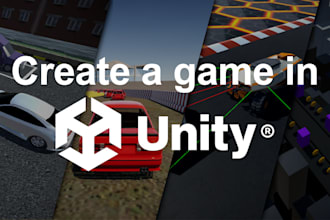 create a full game in unity