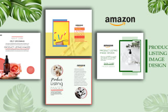 do product photo editing for amazon listing and infographic