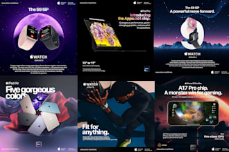 design high converting gadget ads and social media banners