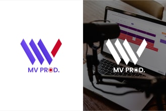 do unique business logo design with branding kit