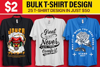 design minimalist typography and custom print ready t shirt designs for pod