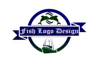 do professional a beautiful fish unique logo design for you