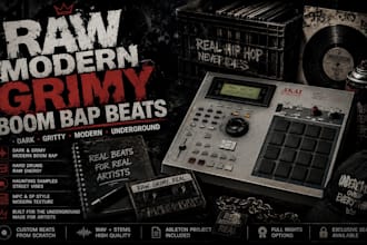 make dark underground boom bap beats