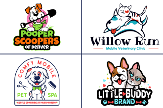 design pet, dog, cat, animal,veterinary clinic,pet grooming,and pet shop logo