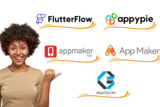 be appmaker flutterflow developer adalo appgyver app appypie framer website