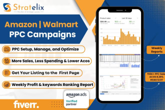 optimize amazon PPC campaign and advertising amazon ads to boost up sales