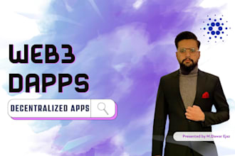 be your blockchain developer, smart contracts, web3 dapps and more