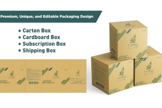 do carton box, cardboard box, subscription box, shipping box, packaging design