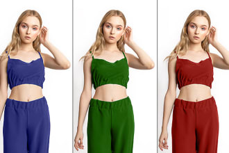 color change, correction everything in photoshop