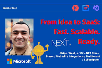 build your saas app using nextjs supabase aspnetcore blazor and more