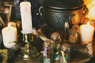 cast a high vibrational spell