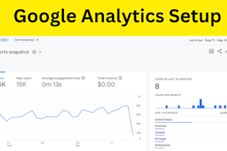 setup google analytics on your website
