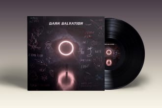 design trendy album, single, ep, or mixtape cover artwork