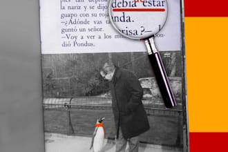 proofread 1000 words in Spanish in 24h