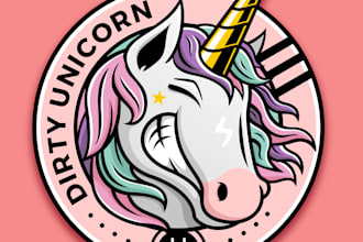 do make an modern unicorn logo