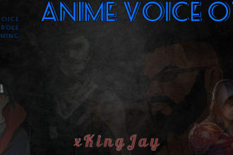 present a deep voice for an anime and video game character