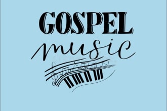 compose and arrange gospel music, spiritual, worship music