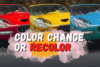 change the colour of any object in your photo