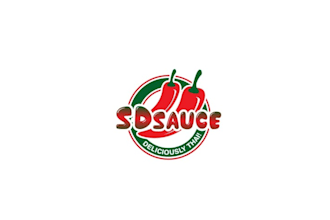 design best quality popular sauces logo with package
