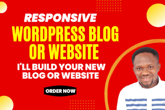 design wordpress website or blog