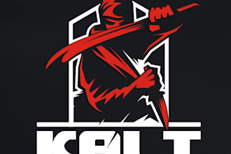 do make an modern custom ninja logo