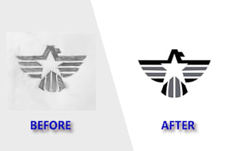 convert your sketch to logo