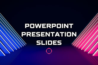 design a professional powerpoint PPT slides