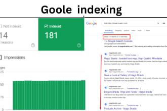 index all urls on google and fix indexing issues on gsc