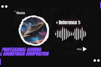 compose the full soundtrack for your game, movie, short