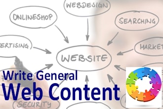 write general web content