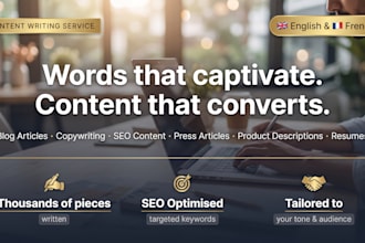 write a highly engaging SEO optimised content