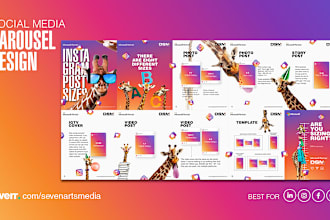 design artisanal carousel for instagram and linkedin