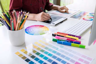 do adobe illustrator work graphic design, edit pictures, logo artist